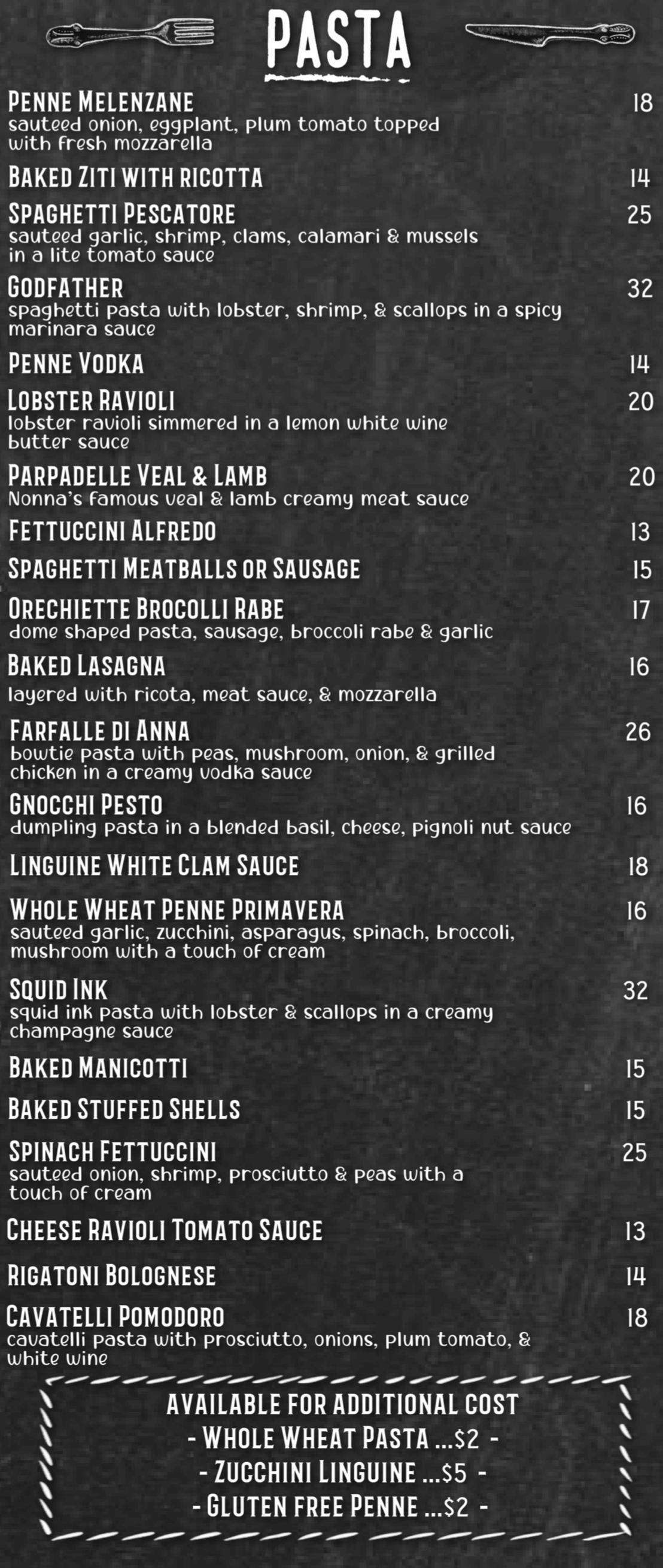 Menus