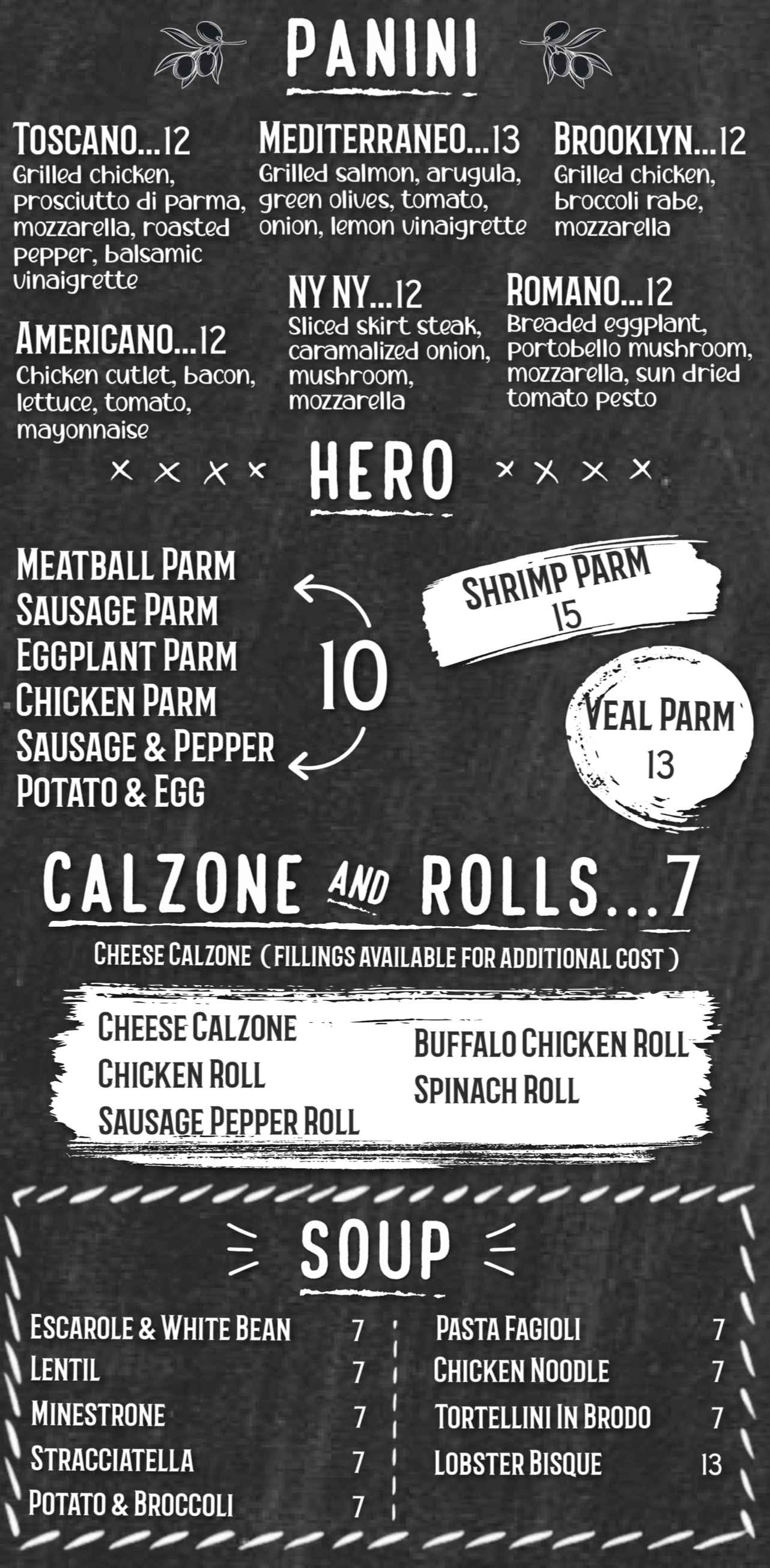 Menus