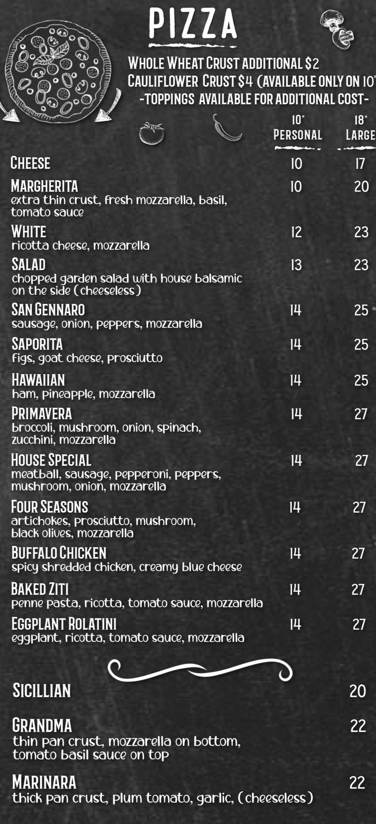 Menus